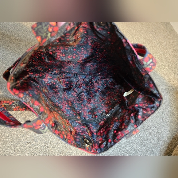 Matilda Jane Floral Mixed Media Tote - Picture 2 of 10